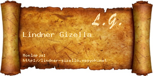 Lindner Gizella névjegykártya